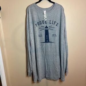 Netflix Outer Banks Pogue Life Long Sleeve 3XLT Tshirt